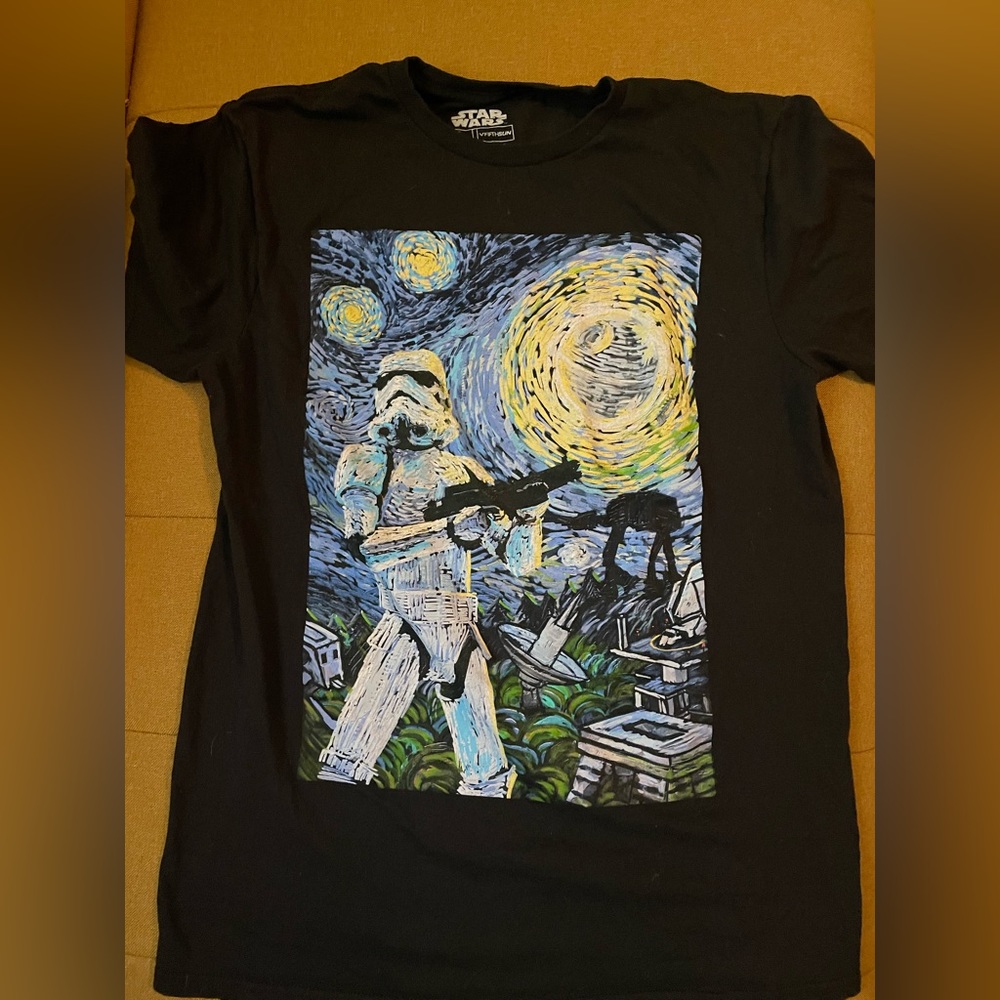 Star Wars Starry Night Graphic Tee Size M